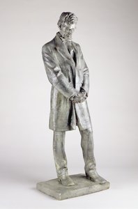 Abraham Lincoln (1809-65), 1911 (bronzová omítka)